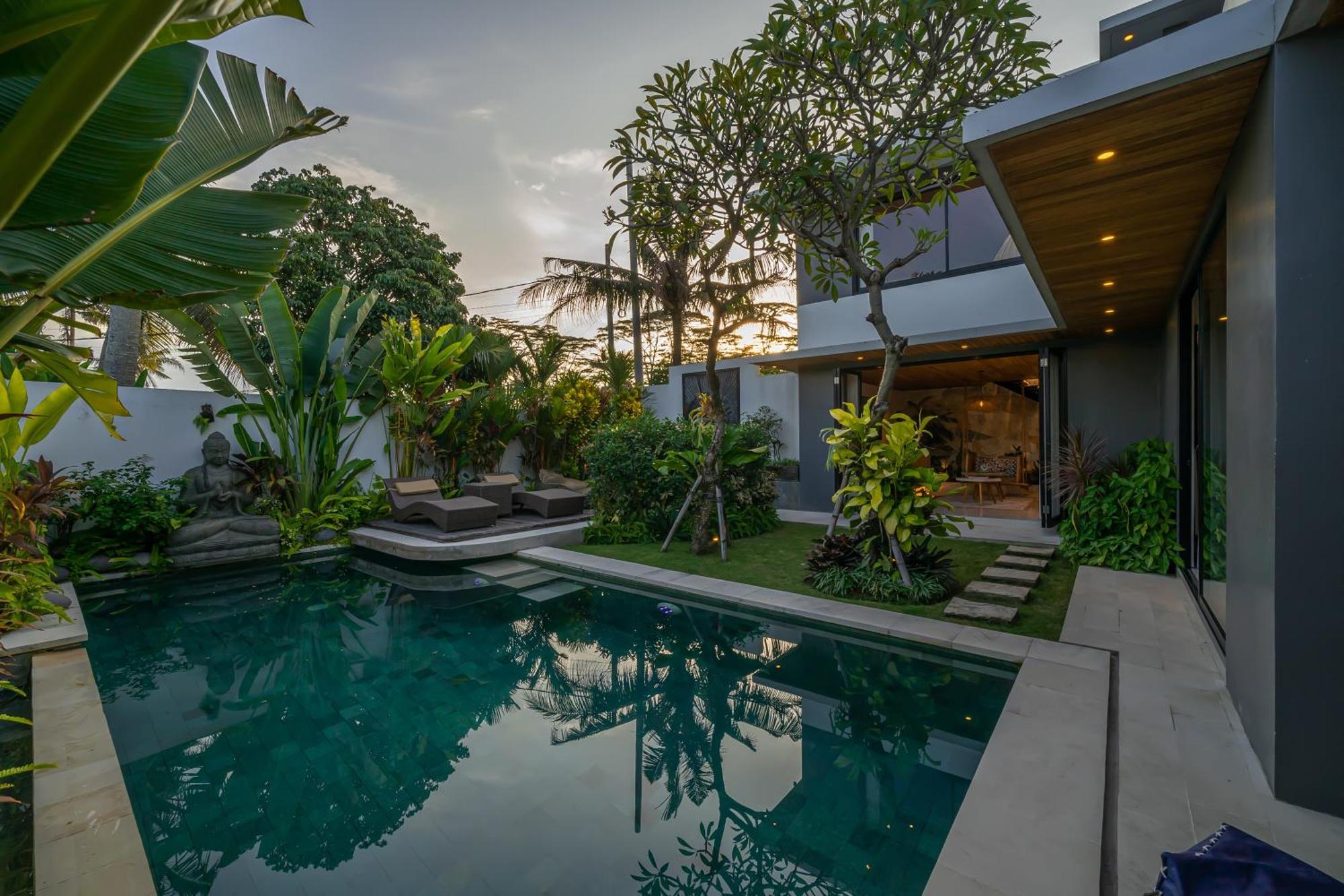 Villa Arunika - Stylish Tropical 2Br Villa Close To Nyanyi Beach! Selemadeg Eksteriør bilde