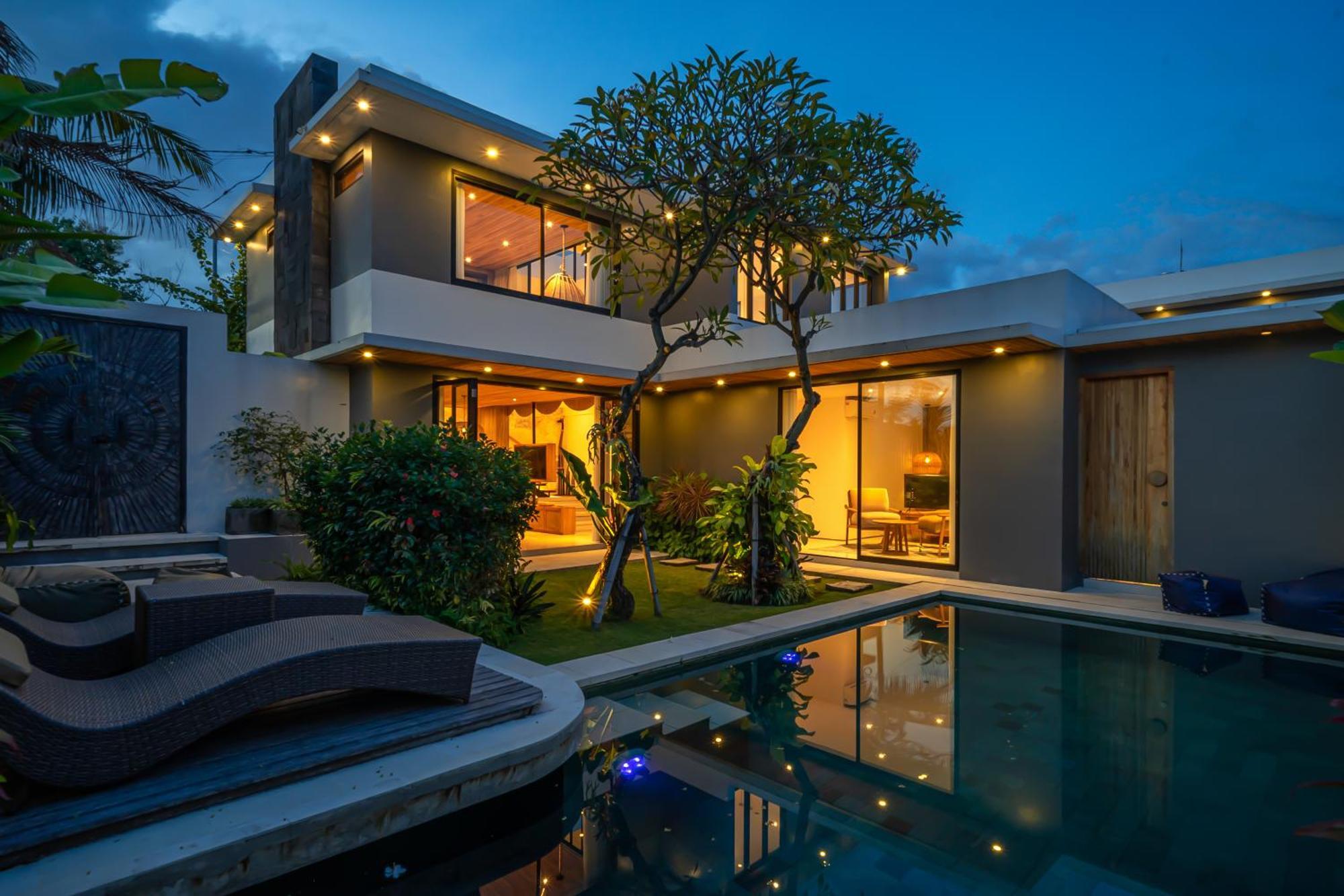 Villa Arunika - Stylish Tropical 2Br Villa Close To Nyanyi Beach! Selemadeg Eksteriør bilde